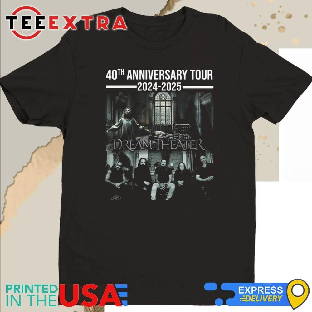 Dream Theater 40th Anniversary Tour 2024-2025 Shirt - Walmart.com