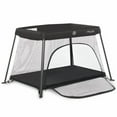 thumbnail interactive-video image 1 of Dream On Me Travel Light Playard With Mesh Zipper Door, Easy Access, Portable, Black, 1 of 15