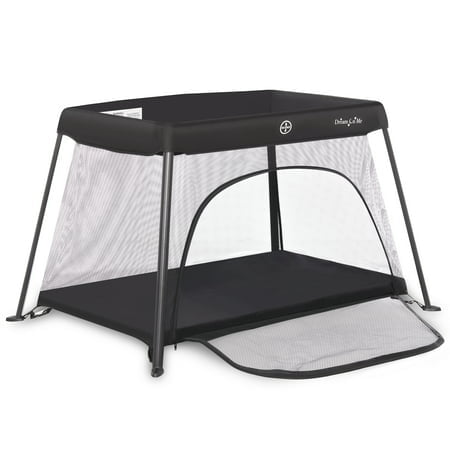 Dream On Me Travel Light Playard in Black, Lightweight, Portable