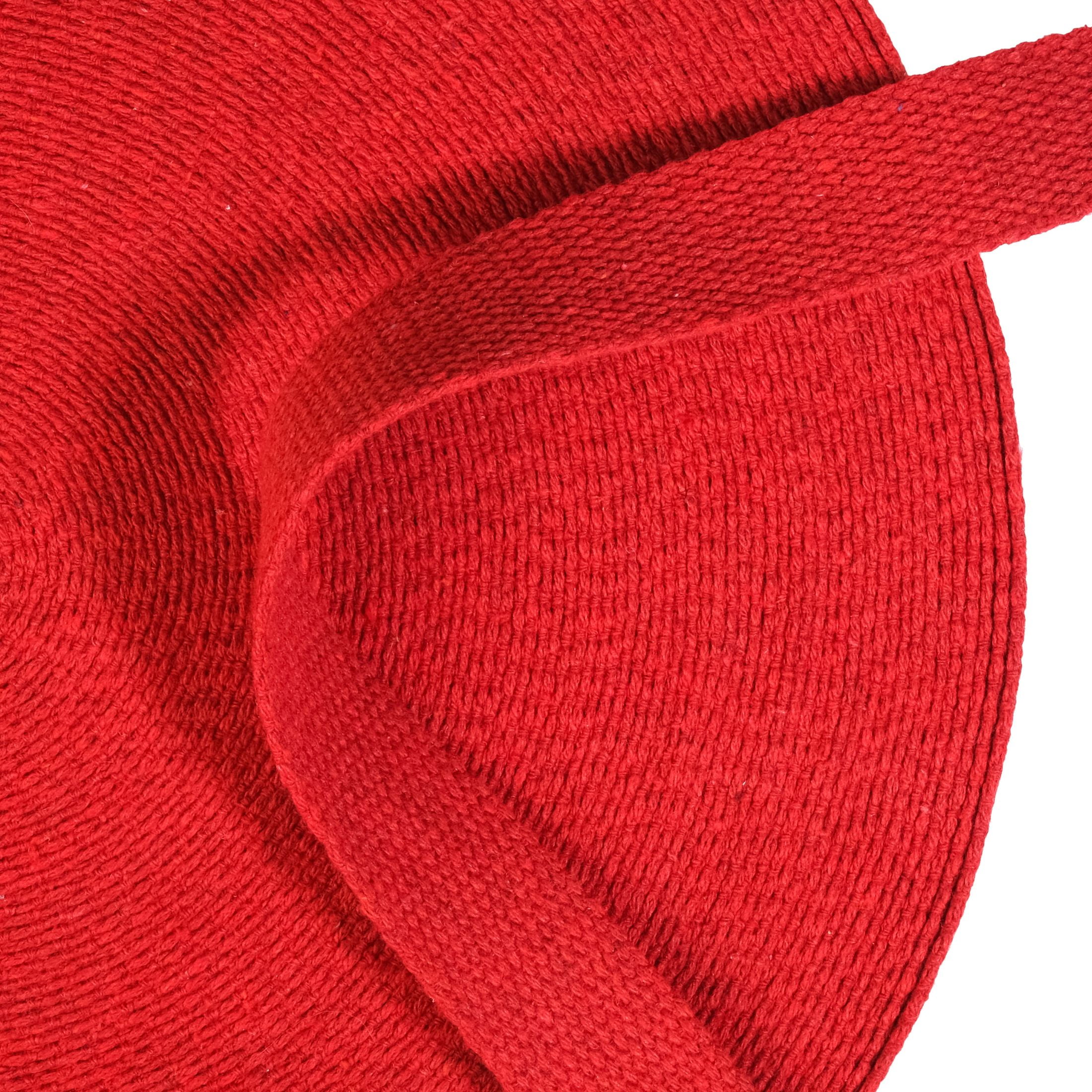 Dream Trimming Goods, Red 1.5 inch x 50 Yards Heavy Cotton Webbing ...
