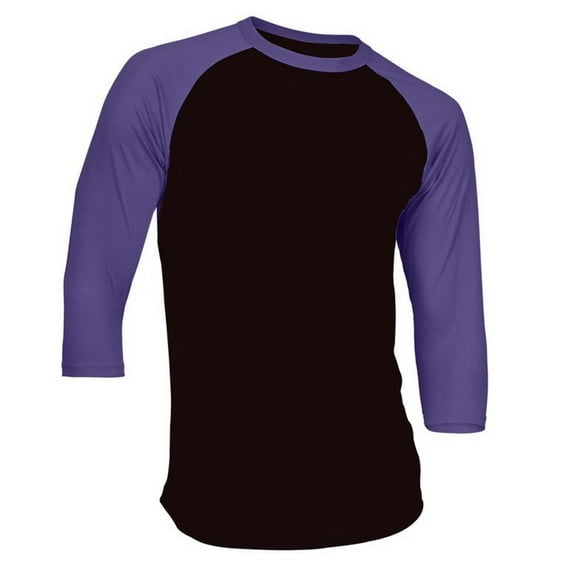 Dream USA Men's Casual 3/4 Sleeve Baseball Tshirt Raglan Jersey Shirt