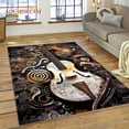 thumbnail image 1 of Dream Violin Cello Music Instrument Carpet Rug for Home Living Room Bedroom Sofa Doormat r kids Area Rug Non-slip Floor Mat, 1 of 5