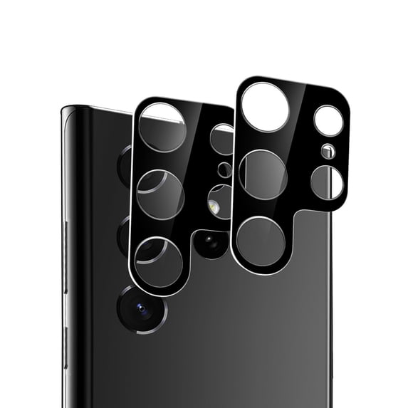 Anti-glare Protective Precise Lens Shield Protection For Samsung Galaxy S23 Ultra - Black