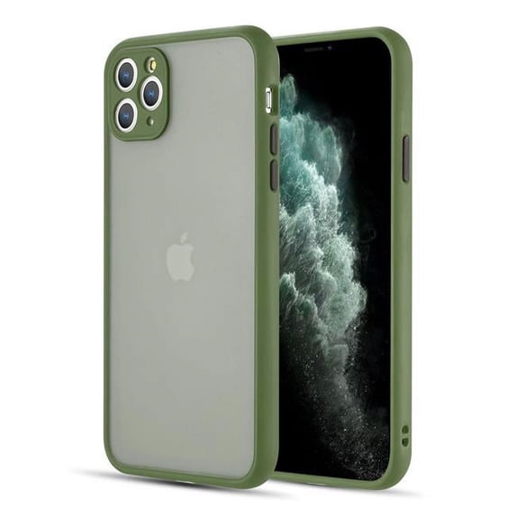 Dream Wireless FTCIP11P-CAM-SG Frosted PC Camera Protector Case for iphone 11 Pro, Sage Green