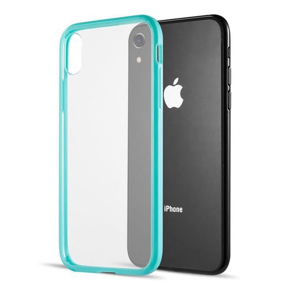 Dream Wireless FTCIPXR-ACL-TLCL Fusion Candy TPU with Clear Acrylic Back Plate for iPhone XR - Teal