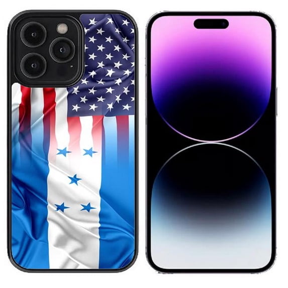Dream Wireless American Honduras Flag High Resolution Design Print Case for iPhone 12 & iPhone 12 Pro, Blue