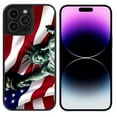 thumbnail image 1 of Dream Wireless  6.1 in. High Resolution Design Print Case for iPhone 15, Red - Freedom, 1 of 1