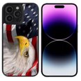 thumbnail image 1 of Dream Wireless  US Flag Print Case for iPhone 15 Plus & 14 Plus, Red - American Eagle, 1 of 1