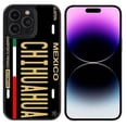 thumbnail image 1 of Dream Wireless  6.7 in. High Resolution Design Print Case for iPhone 15 Pro Max, Black - Chihuahua, 1 of 1