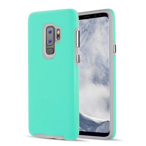 Dream Wireless TCASAMS9L-EZP-TL Samsung Galaxy S9 Plus Ezpress Anti-Slip Hybrid Case - Teal