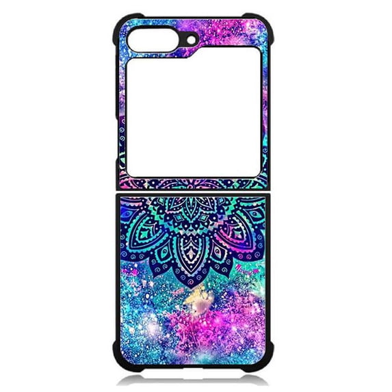 Dream Wireless High Resolution Design Print Case for Galaxy Z Flip5 5G, Pink - Galaxy Mandala
