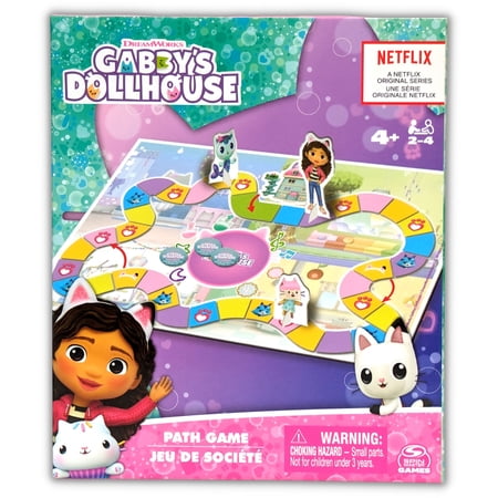 Dream Works Gabby's Dollhouse Mini Board Path Game by Spin Master