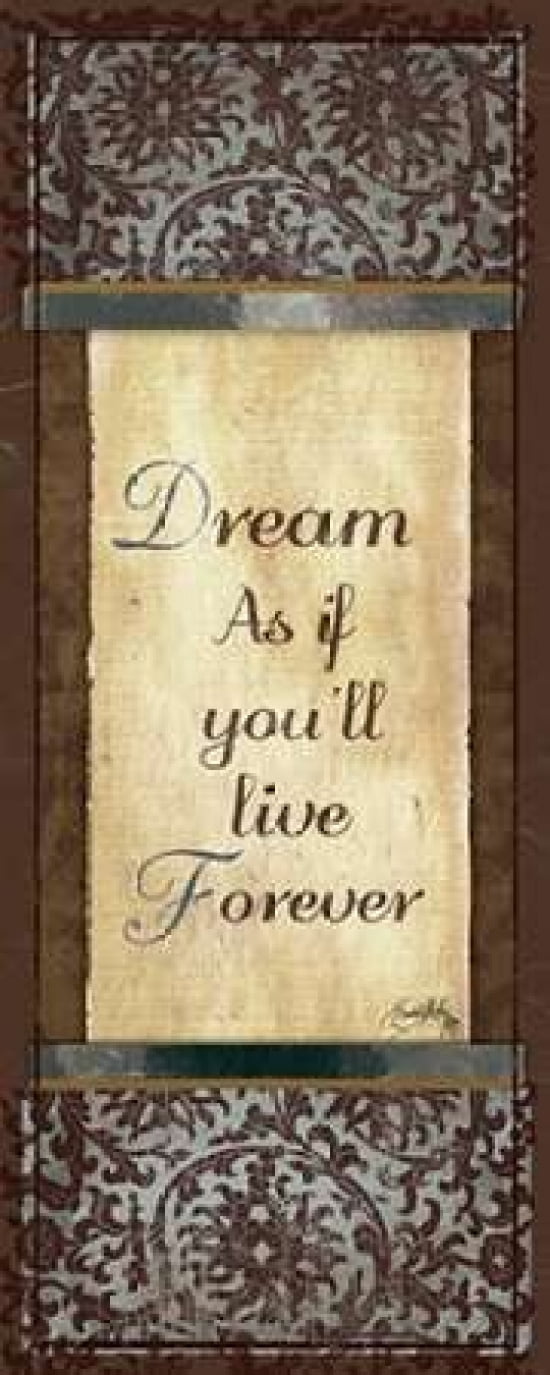 Dream and Love I Canvas Art - Elizabeth Medley (10 x 20)