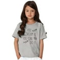 thumbnail image 1 of Dream it Do it Encourage Motivation Girls Kids T Shirt Tees Teen Brisco Brands S, 1 of 6