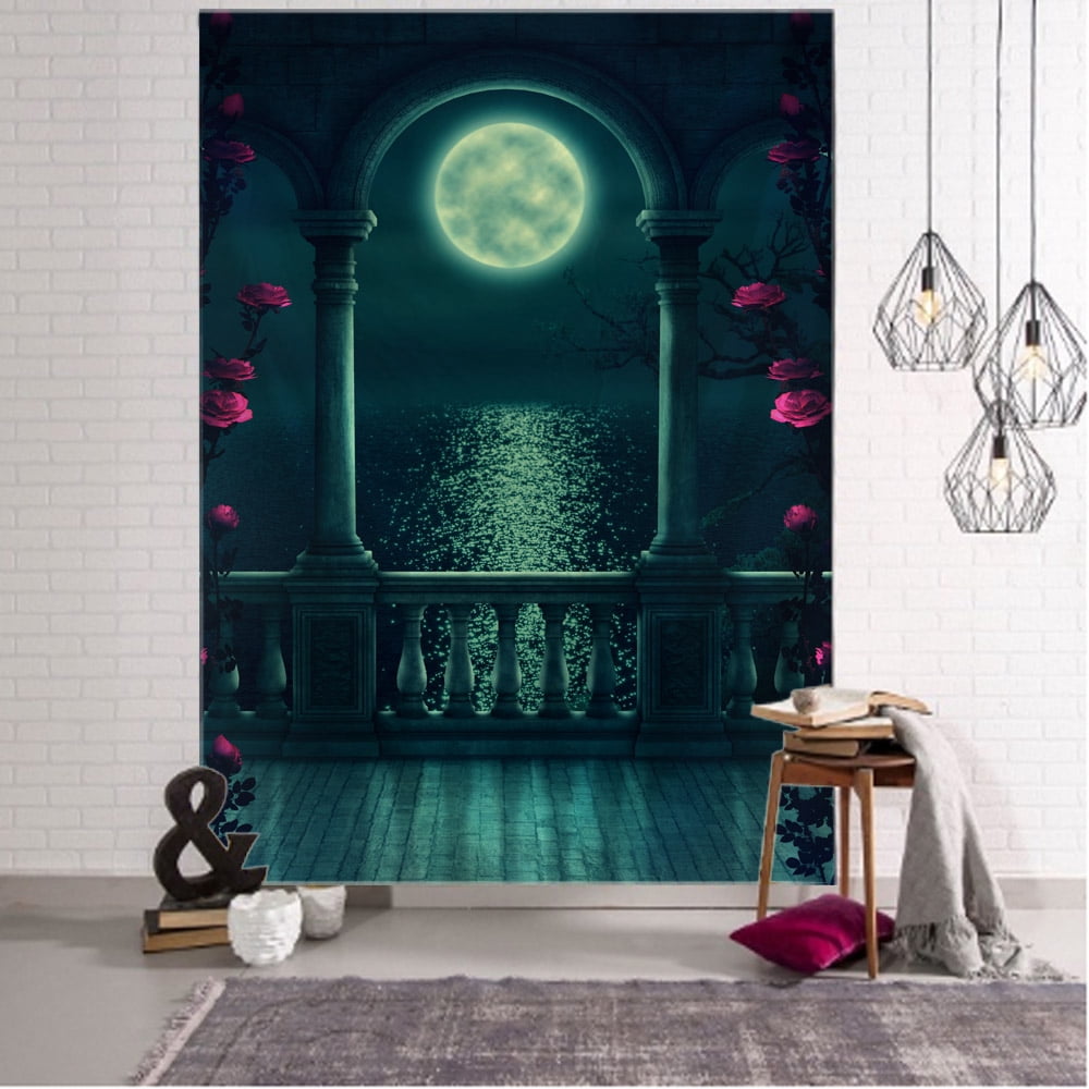 Dream landscape printed tapestry wall hanging hippie home art ...
