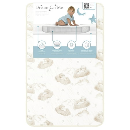 Dream On Me 2-In-1 Breathable Innerspring Two-Sided Mini/Portable Crib Mattress