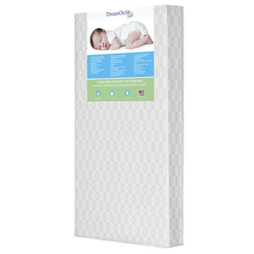 Dream on Me Carousel 6" Full-Size Firm Foam Crib & Toddler Bed Mattress