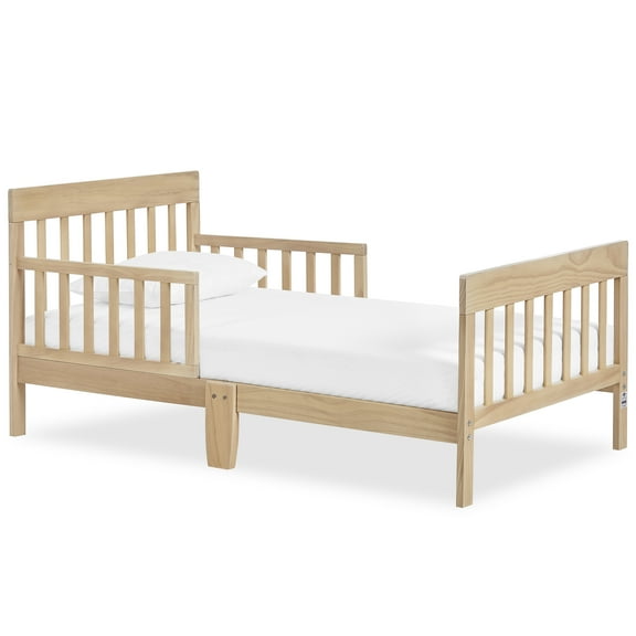 Dream on Me Finn Toddler Bed, Vintage White Oak, Greenguard Gold Certified
