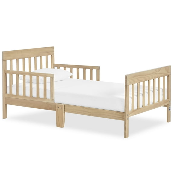 Dream on Me Finn Toddler Bed, Vintage White Oak, Greenguard Gold Certified