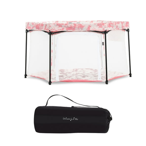 Dream on Me Onyx Playpen, Blush Pink