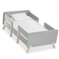 thumbnail image 1 of JPMA & Greenguard Gold Certified Dream on Me Osko Convertible Toddler Bed made with Sustainable New Zealand Pinewood, Gray, 1 of 7