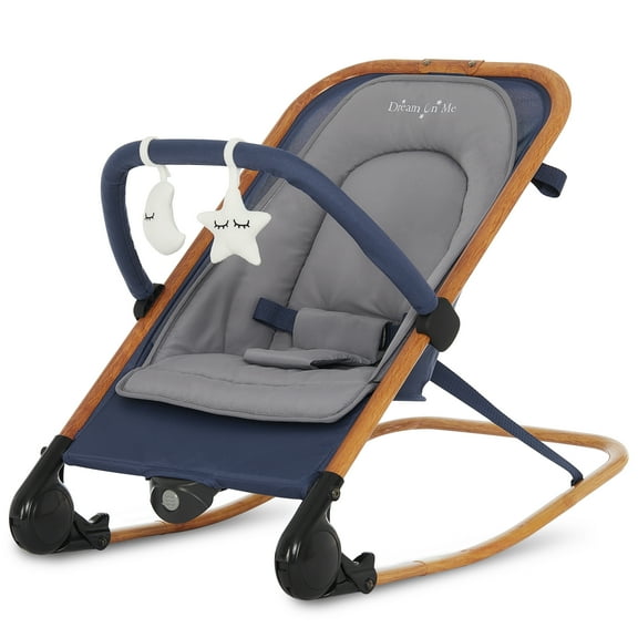 Dream on Me Rock with Me 2-in-1 Baby Rocker and Stationary Seat