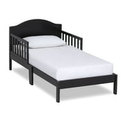 Dream On Me Sydney Toddler Bed with Black Finish and Safety Guard Rails