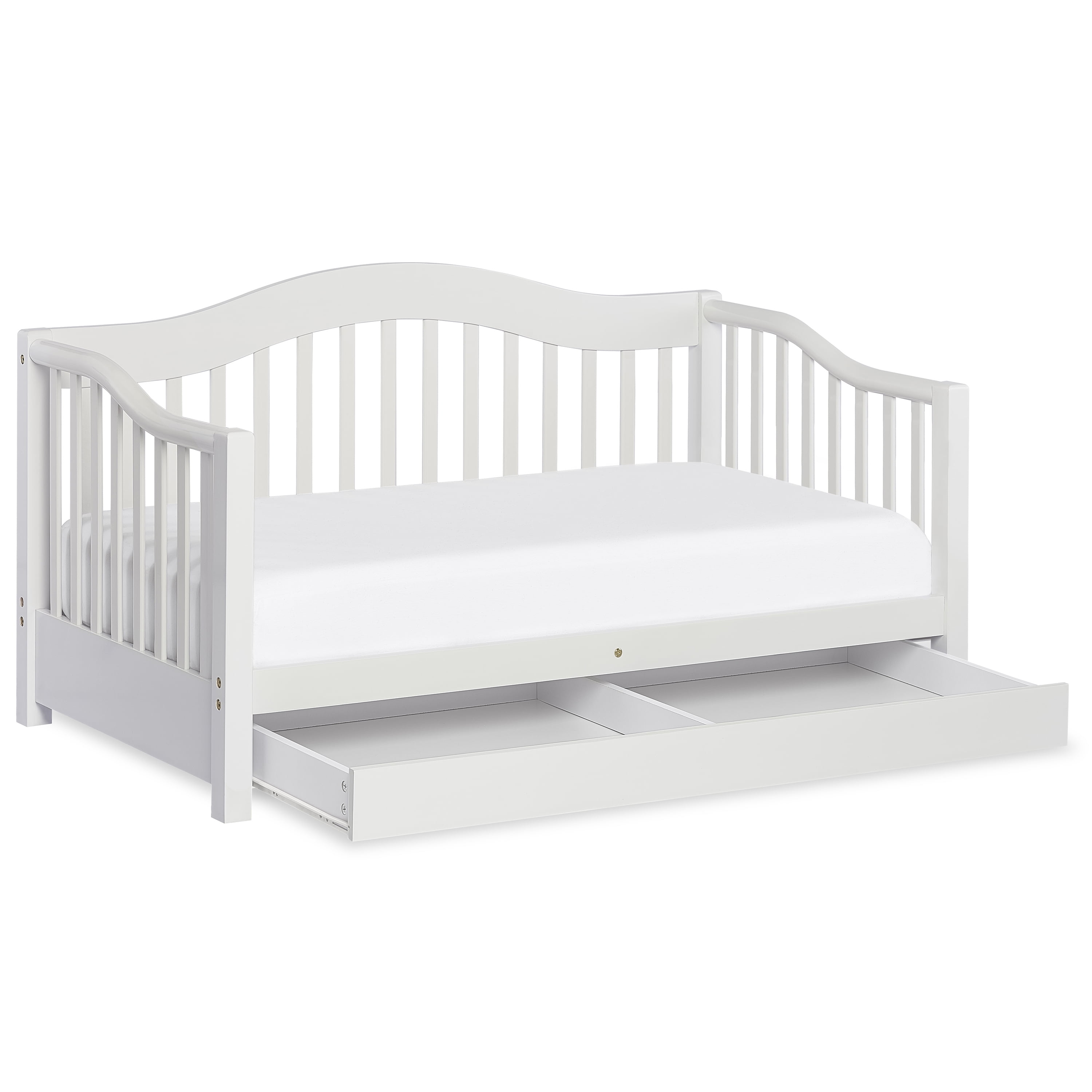 White Pine Toddler Daybed with Storage Drawer