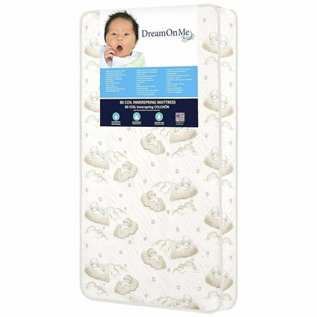 Dream on Me Twilight 80 Coil Crib & Toddler Innerspring Mattress