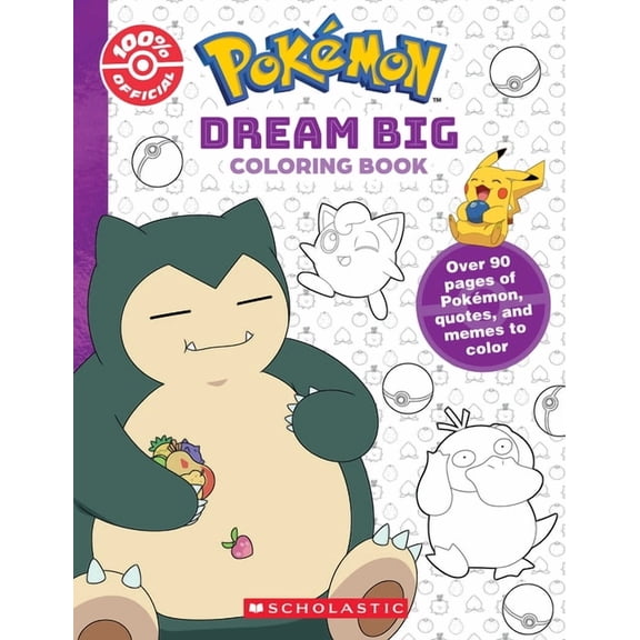 Dream Big (Pokmon: Official Coloring Book), (Paperback)