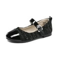 thumbnail image 1 of Dream pairs Girls Mary Jane Ballet Flats Dress Shoes for Party School Wedding SDFL226K BLACK Size 13, 1 of 5