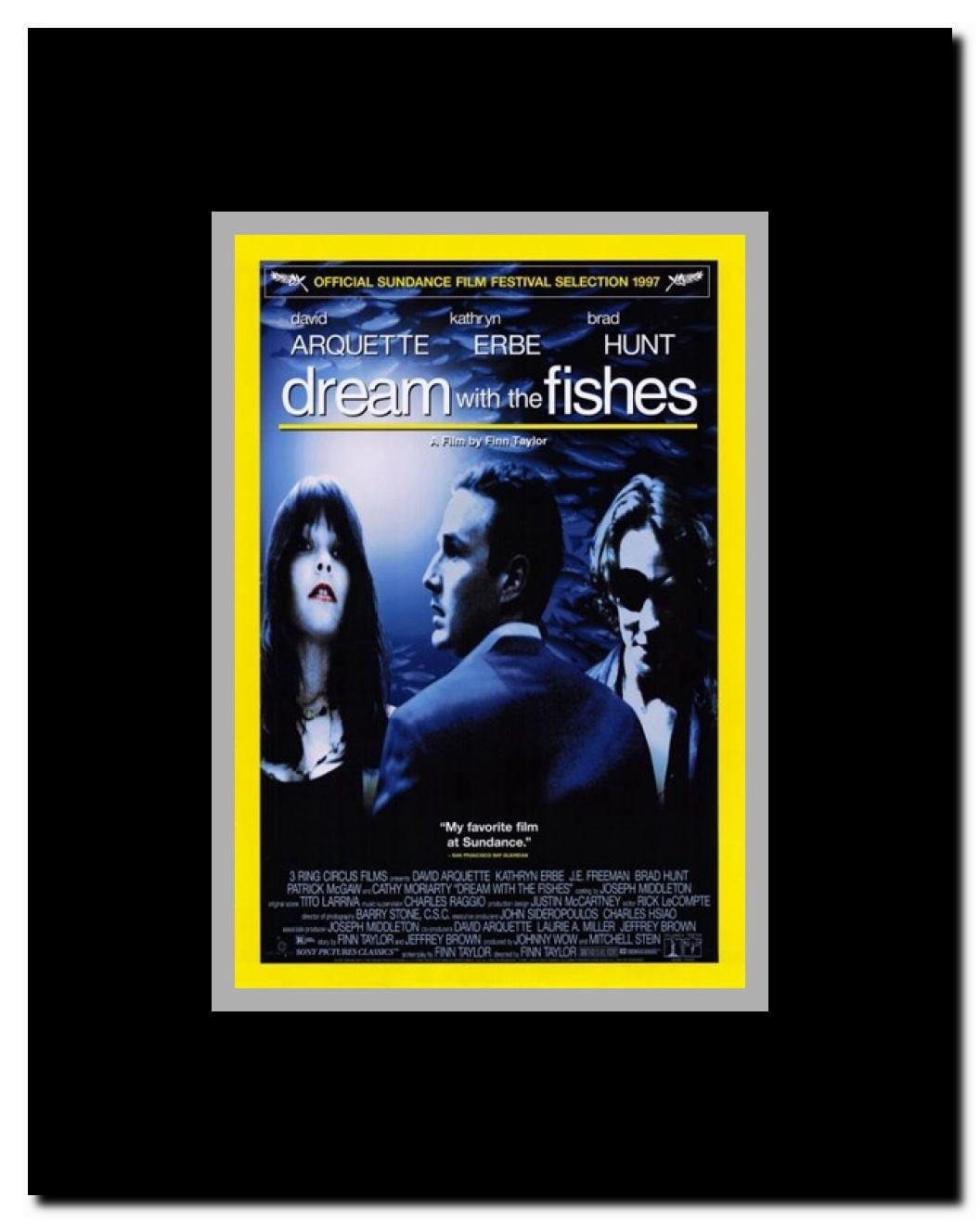 Dream with the Fishes Framed Movie Poster