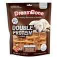 thumbnail image 1 of DreamBone Double Protein Chews with Real Chicken and Sirloin, Rawhide-Free Chews for Dogs, 10 Count, 1 of 10