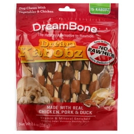 DreamBone DreamChips Treats Bones, Real Chicken Rawhide-Free Dog