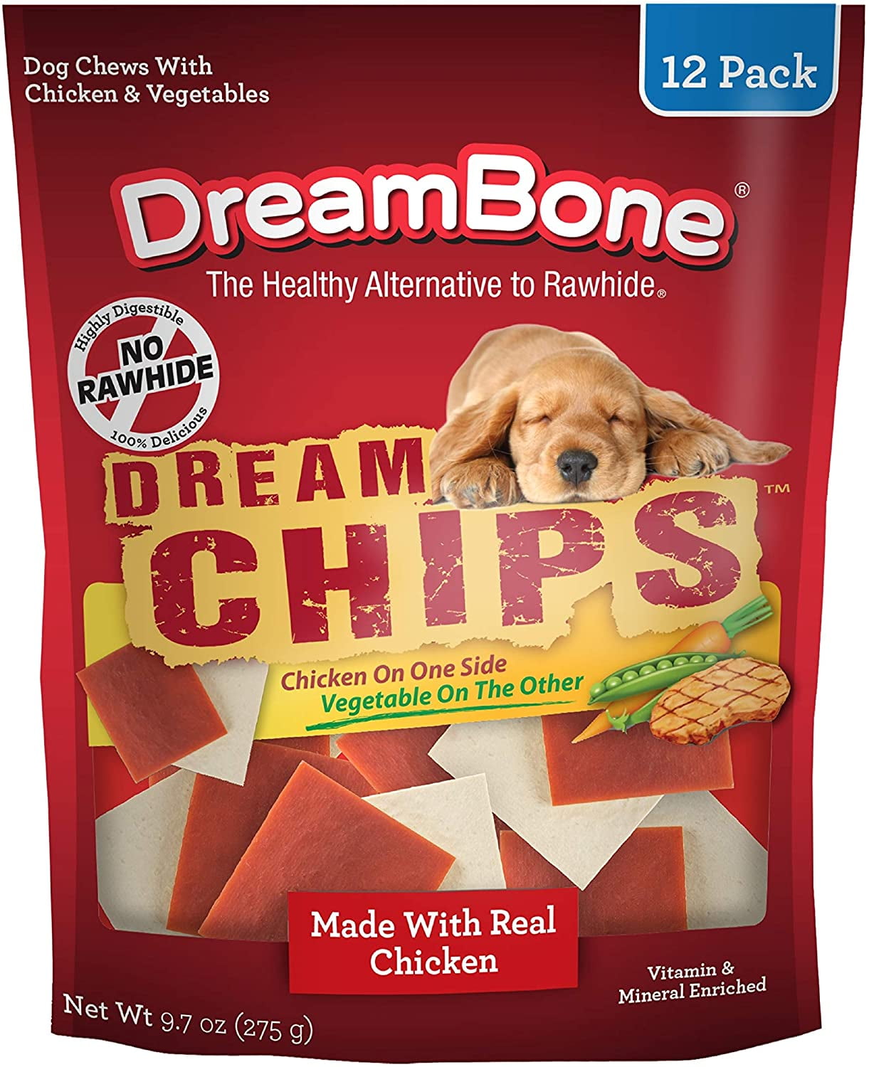 Smart Bones For Dogs DreamBone Twist Sticks Rawhide-Free Dog