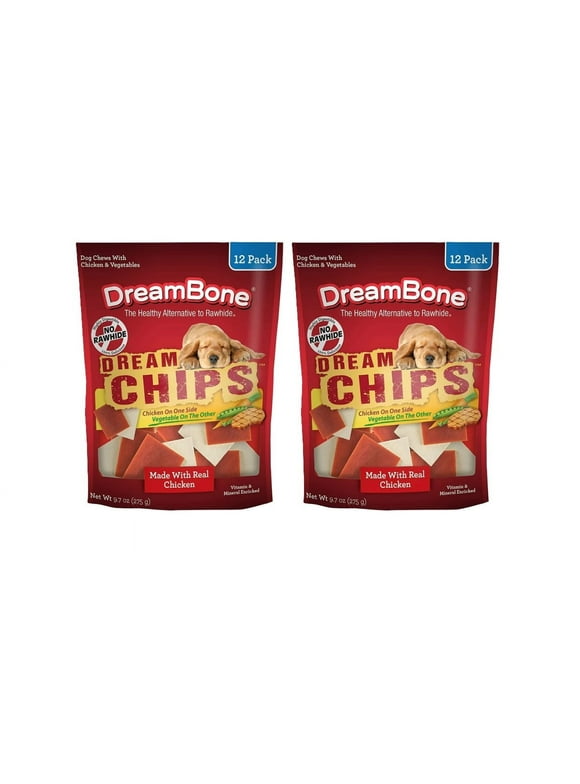 DreamBone DreamChips With Real Chicken 24 Count*EN