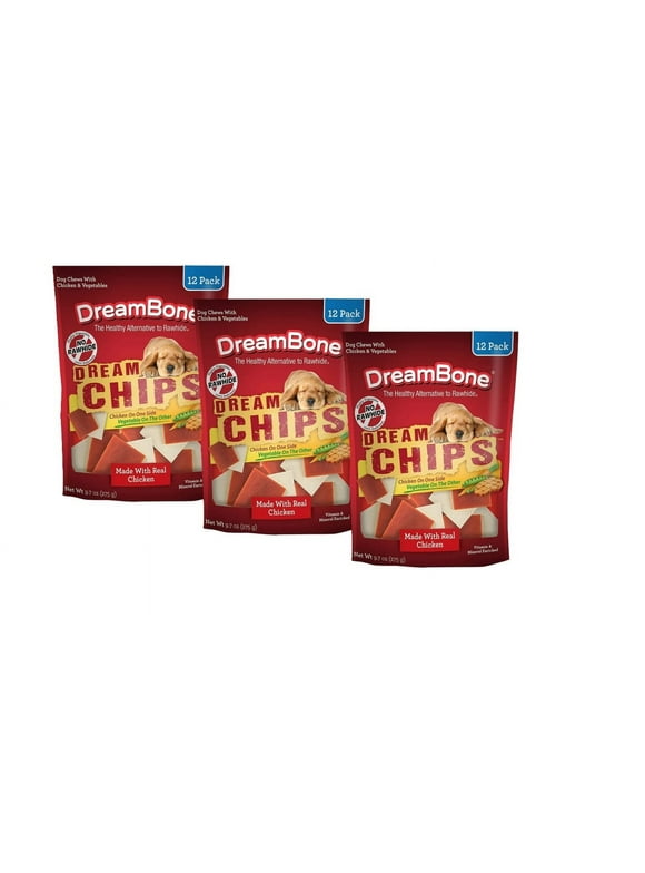 DreamBone DreamChips With Real Chicken 36 Count*EN