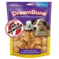thumbnail image 1 of DreamBone Mini Chews, Rawhide Free Dog Chews, Made with Real Bacon and Cheese Flavor, 24 Count, 1 of 9