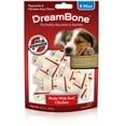 thumbnail image 1 of DreamBone Mini Chews With Real Chicken 8 Count, Rawhide-FreeChews For Dogs, 1 of 5
