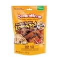 thumbnail image 1 of DreamBone Stuffed Twists Rawhide-Free Dog Chews with Real Pork Wrapped with Chicken, 7 Count, 1 of 10