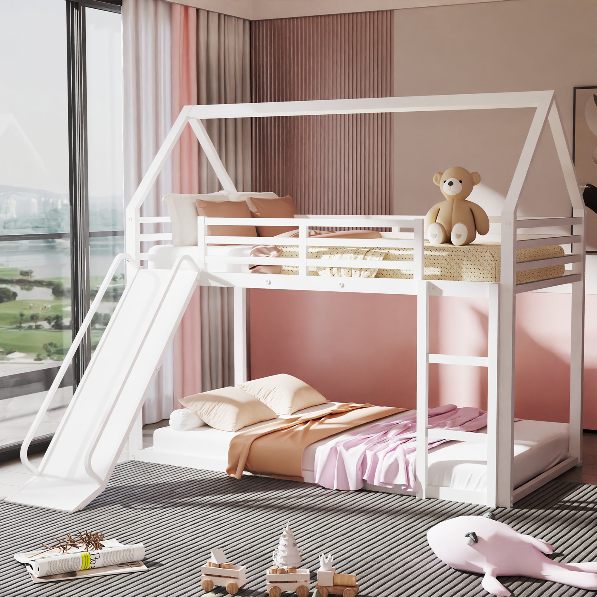 Bunk beds for 3 kids sale