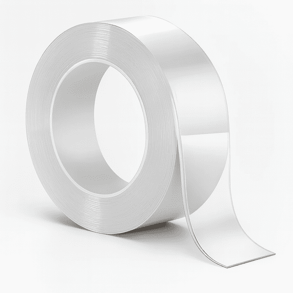 DreamCo Supplies Double Sided Heavy Duty Nano Tape, 1 inch x 16 ft, Clear