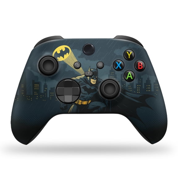 DreamController Battman Gottham Guarrdian Custom X-box Controller Wireless compatible with X-box One/Series X/S Customized in USA with Permanent HYDRO-DIP Printing (MODDED) [video game]