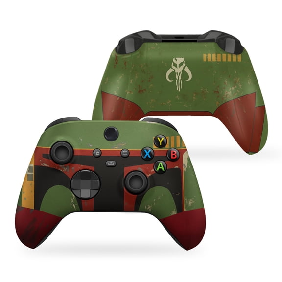 DreamController Bobba Feett Custom X-box Controller Wireless compatible with X-box One/Series X/S Customized in USA with Permanent HYDRO-DIP Printing (NOT JUST A SKIN) [video game]
