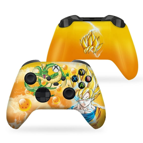 DreamController D. B. Z. Gokku Custom X-box Controller Wireless compatible with X-box One/Series X/S Proudly Customized in USA with Permanent HYDRO-DIP Printing(NOT JUST A SKIN) (MODDED) [video game]