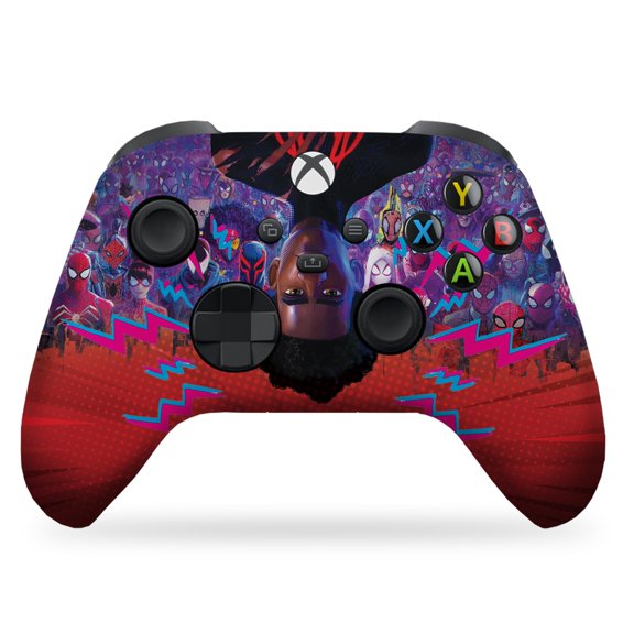 DreamController Milles Moralles Spiidervers Custom X-box Controller Wirelless compatible with X-box One/Series X/S Proudly Customized in USA I Permanent HYDRODIP (MODDED) [video game]