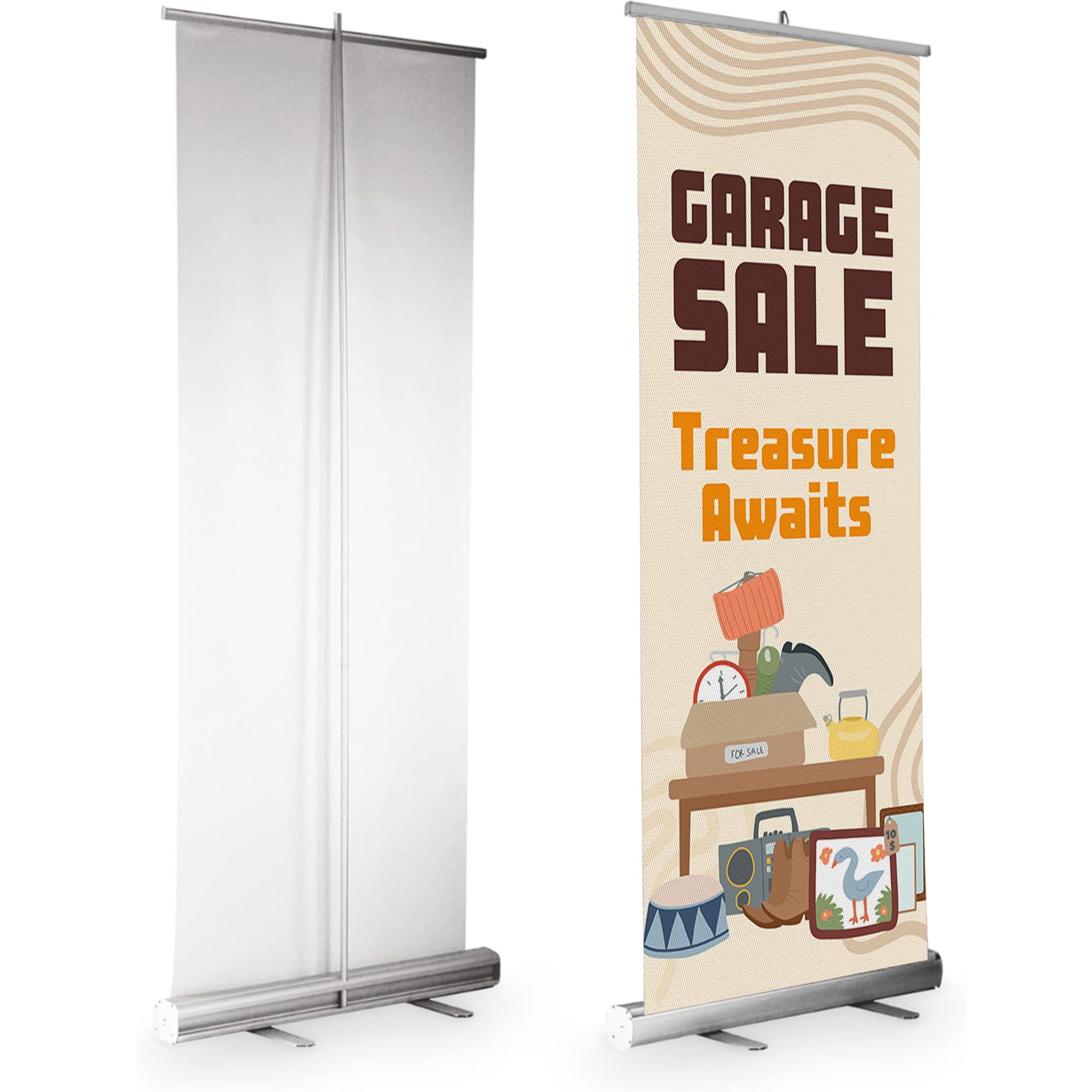 DreamController Retractable Banner with Stand for Sele, 33