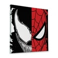 thumbnail image 1 of DreamController Spiderman Wall Canvas Posters Wall Art Decor(14"X14") I Framed Canvas Paintings For Bedroom, Livingroom, & Office | Made In Usa | Fast Delivery | Hd Print, 1 of 4