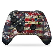 DreamController Tatterred Flag Custom X-box Controller Wireless compatible with X-box One/Series X/S Proudly Customized in USA with Permanent HYDRO-DIP PrintingNOT JUST A SKIN MODDED [video game]