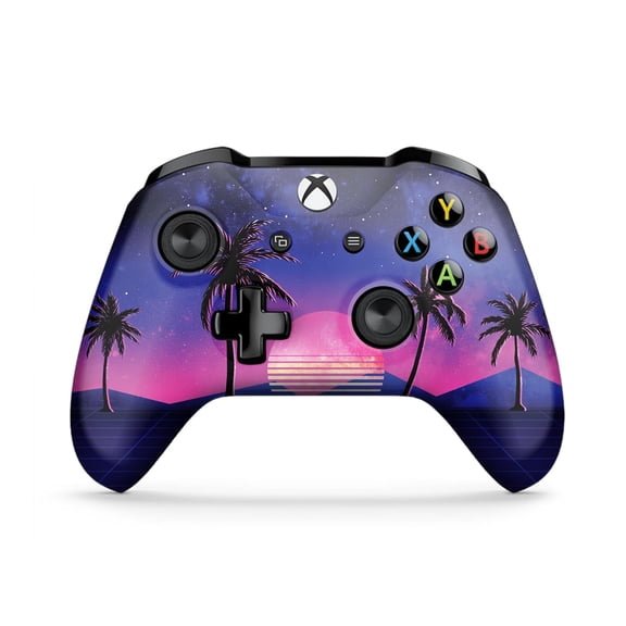 DreamController Vaporwavve Custom X-Box Controller Wireless Compatible With X-Box One/Series S S Proudly Customized In Usa With Permanent Hydro-Dip Printing (Not Just A Skin)